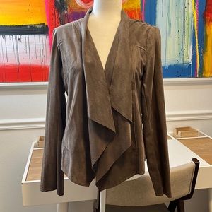 NWOT light weight faux suede jacket